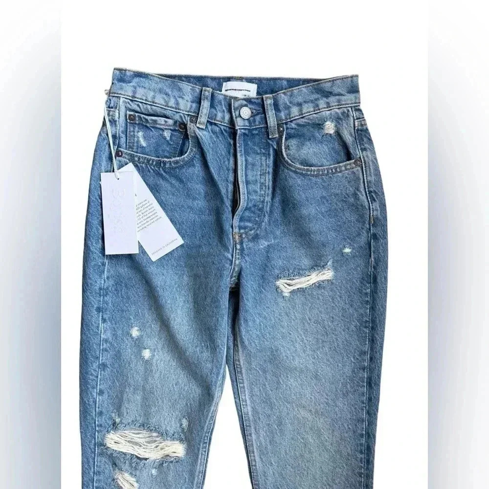 Boyish The Billy High Rise Skinny Far Country style 101031-24 size 24 Distressed - Picture 6 of 10